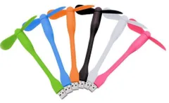 【ランダム4個入り】USB扇風機 USB接続ミニファン ミニファン プロペラ 角度調整可能 軽量 コンパクト モバイルファン ポータブル 便利 (USB用)