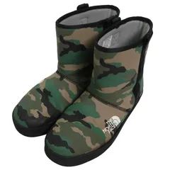 THE NORTH FACE ノースフェイス　カモ レインブーツ 24cm 防水