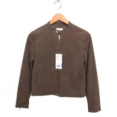 ビーミングバイビームス B:MING LIFE STORE by BEAMS タグ付き フェイクスエード ライダース ジャケット 無地 S ブラウン 茶 /FT3