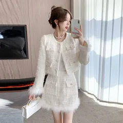 送料無料 ツイードセットアップ スーツ フォーマル スカートスーツ レディース 上下セット ツイードジャケット タイトスカート ママスーツ レディース 入園 入学式 卒園卒業式 七五三 20代 30代 40代 30代 母親 結婚式 披露宴 上品