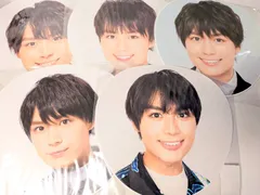 新品未開封　なにわ男子　大西流星 ジャンボうちわ 5枚セット 2019～2021