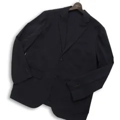 UNIQLO ユニクロ 春夏 SLIM FIT 感動ジャケット★ アンコン テーラード ジャケット Sz.XXL メンズ 黒 大きいサイズ