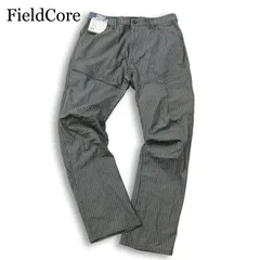 【新品 未使用】 FieldCore フィールドコア ワークマン 超通気 4D イージー STRETCH パンツ Sz.3L メンズ 灰 大きい 特大