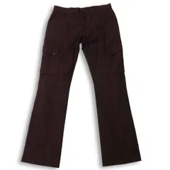 MICHEL KLEIN HOMME ミッシェルクラン オム 通年★ ヘリンボーン センタープレス ブーツカット カーゴ パンツ Sz.48 メンズのサムネイル