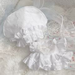 新品 Angelicpretty トーションレースブリム付カチューシャ シロ