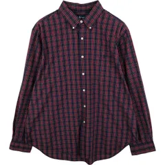 古着 ラルフローレン Ralph Lauren CLASSIC FIT クラシックフィット 長袖 ボタンダウンチェックシャツ メンズXL相当/eaa614950