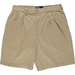 古着 ラルフローレン Ralph Lauren POLO by Ralph Lauren TYLER SHORT ツータック チノショーツ ショートパンツ メンズw33相当/eaa615827