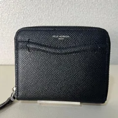 PELLE MORBIDA ペッレモルビダ　ケース　財布　超メルカリ市 美品】ペッレモルビダ 長財布 ラウンドファスナー レザー ネイビー