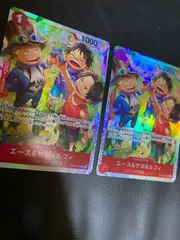 ワンピースカード エース＆サボ＆ルフィ