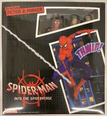 千値練　SVアクション　ピーター・B・パーカー/スパイダーマン　中古美品 スパイダーマン：スパイダーバース SVアクション ピーター・B