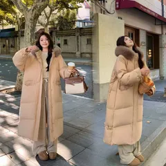 送料無料 中綿ジャケット レディース 可愛い 冬 ロングコート 厚手 フード付き 軽量 防寒服 ダウン綿 カジュアルパーカー 防寒コート 保温 通勤 シルエット 着痩せ ファッション 通勤 防寒着 秋冬春 お出かけ