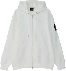 ザ・ノース・フェイス THE NORTH FACE アウトドア スクエアロゴフルジップ メンズ レディース パーカー フーディ 長袖トップス 速乾 ストレッチ性 静電気防止 キャンプ 普段着 レジャー お出かけ  NT12335 OW オフホワイト