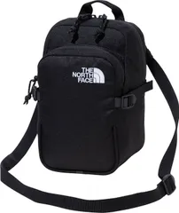 ザ・ノース・フェイス THE NORTH FACE アウトドア ボルダーミニショルダー メンズ レディース ポーチ バッグ かばん 自立 ショルダーベルト収納可能 2WAY 背面ポケット シンプル 出し入れスムーズ  NM72358 K ブラック