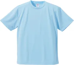 ユナイテッドアスレ UnitedAthle 4 . 1オンス ドライTシャツ  590001C 488 Lブルー