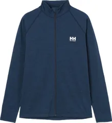 ヘリーハンセン Helly Hansen マリン L/S Full-zip Rashguard メンズ レディース ラッシュガード フルジップ 日焼け対策 UV 紫外線カット 海水浴 プール 学校 水泳  HE82631 ON オーシャンネイビー