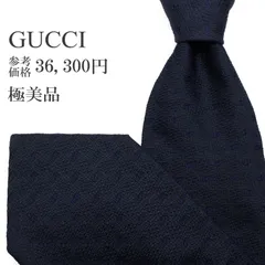 送料無料 グッチ ネクタイ ワイドタイ ジャガードタイ メンズ レディース シルク 紺色 ネイビーブルー ビジネス カジュアル 小紋 Y2K 00s 光沢 GGロゴ マーク ハイブランド 珍しい おしゃれ イタリア製 綺麗 S599