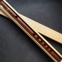 龍笛】新古管 煤竹 本漆 籐巻 弁柄色 桐箱付き／雅楽／神楽 - メルカリ