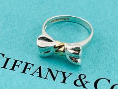 Tiffany オールドティファニー リボン ボウ 925 リング 指輪 - メルカリ