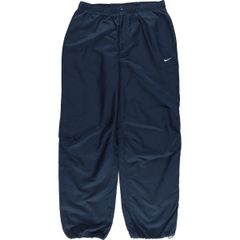 00s nike 極太 2way wide nylon pants テック系 - メルカリ