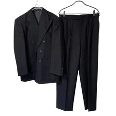  Polo by Ralph Lauren ポロバイラルフローレン ダブルブレストセットアップスーツ ダークネイビー サイズAB5【Z1803】