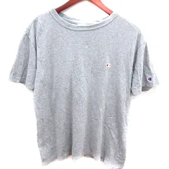 チャンピオン CHAMPION カットソー Uネック 半袖 L グレー /RT