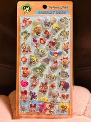 パワパフガールズ 3D JEWELRY DROP シール
