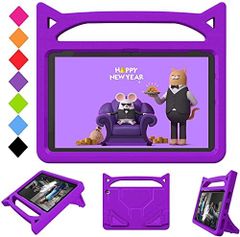 美品 Amazon Fire HD 10 ケース・スタイラスペン付 ラベンダー 美品