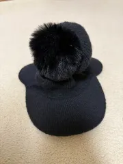 ファー帽子マフラーセット