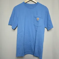 カーハート メンズ プリンティング ルーズフィット 半袖Tシャツ USA S (L)