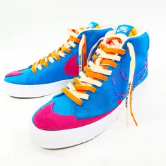 【中古】NIKE | ナイキ SB Zoom Blazer Mid Edge スニーカー CI3833-400 ブルー【尾張小牧店】【専】