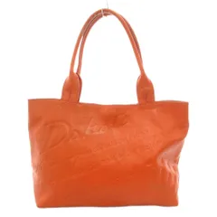 ダコタ Dakota プルト ハンドバッグ トート 肩掛け レザー ロゴ型押し オレンジ /GV ■YHS13