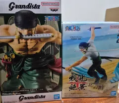 未開封) BANPRESTO(バンプレスト) ONE PIECE(ワンピース) ゾロ フィギュア Grandista（グランディスタ）& 전광절경 セット SET まとめ