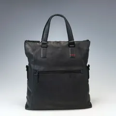 【希少】TUMI トゥミ オールレザー トートバッグ ビジネス 肩掛け 大容量 A4 本革 ブラック 黒 メンズ