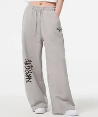 アーティストウェア プリンティング グレー トレーニング ズボン