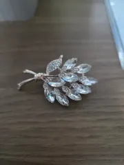 キュービック装飾ナツハブローチ 外 1 個