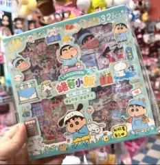 (業者配送) 輸入 クレヨンしんちゃん クリア ステッカー セット ダイアリーデコ デコレーション DIY