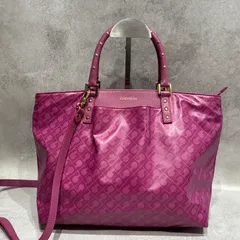 GHERARDINI ゲラルディーニ ソフティ スタッズ　ハンドバッグ バッグ ショルダーバッグ 2WAY ピンク レディース 軽量 イタリア製 ロゴ 総柄 人気 定番