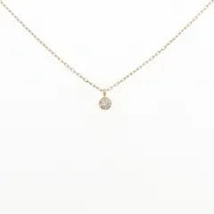 アガット ダイヤモンド ネックレス 0.05CT