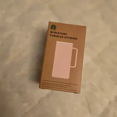 スターバックス ステンレスボトル キーホルダー (ピンク) 未開封