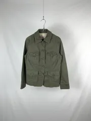 ヴィンテージ ミリタリー ポケット カーキ シャツ ジャケット
