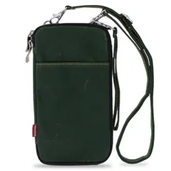 NeedNetwork パラフィン帆布 スマホポーチ ショルダーバッグ ウエストポーチ ボディバッグ ポシェット パスポートケース RFID スキミング防止 ベルトポーチ 財布 ストラップ ウエストバッグ スマホケース サコッシュ 大容量 携帯 小物 ...