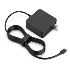 レノボ acアダプター65W 20V 3.25A USB-Cは、Lenovoノートパソコンをサポートし、レンノボノートパソコンの充電器の代替として使用できます，対応Lenovo Thinkpad/Chromebook/Ideapad Yoga/Thi ...