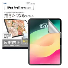 ASDEC アスデック 11インチ iPad Pro (M5 / M4) 用 描きたくなるフィルム + カメラ保護フィルム 日本製 マット アンチグレア 反射防止 指紋防止/NGB-IPA20-Z