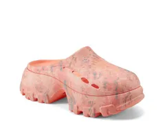 ハンター レディース シューズ サンダル HUNTER Bryce Clog Womens Orange Abstract Print オレンジ