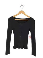 トッカ TOCCA シルク100 リブ編み カーディガン レディース JPN：M 