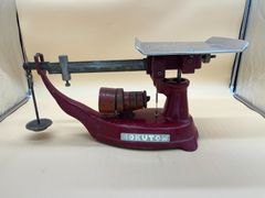 上皿竿秤 さお秤 天秤 HOKUTOW 昭和レトロ アンティーク 福島 現状品 