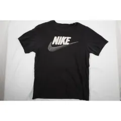 ナイキ Tシャツ 黒 Sサイズ 立体ロゴ 刺繍 スウッシュ NIKE THE NIKE TEE Black S Size 3D Logo Embroidery Swoosh Casual Sporty Short Sleeve Mens/Unisex