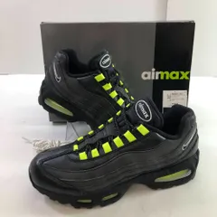 04w6017∞※【中古】 NIKE AIR MAX 95 BIG BUBBLE SE ナイキ エア マックス 95 オリジナル ビッグバブル シーズナルエディション IM8063-010 27.5cm ブラック/ヴォルト スニーカー 【八王子店】