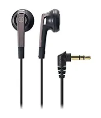 【未使用】【中古】 audio technica オーディオテクニカ イヤホン インナーイヤー型 ブラック ATH-C505 BK