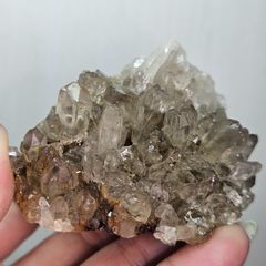 天然石 天然石 クンダリーニクォーツ スモーキーシトリン 原石⭐️2654